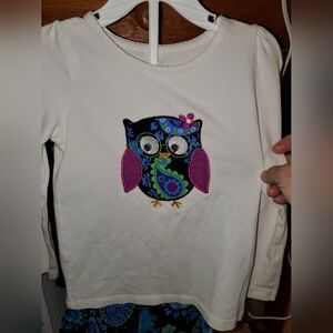4t Girls Owl Outfit